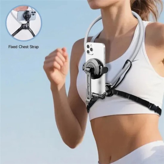 Jmary MG-03 Magnetic Neck Mount Holder for POV Shooting